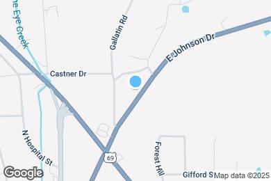 Map image of the property - 247 E Johnson Dr