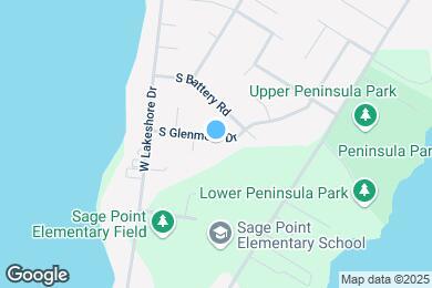 Map image of the property - 540 S Glenmoor Dr