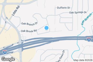Map image of the property - 5303 Oak Springs Dr