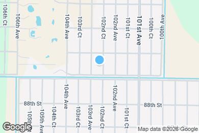 Map image of the property - 8935 102nd Ct