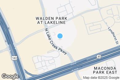 Map image of the property - Everleigh Lakeline 60+ Active Adult Apartment Homes