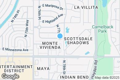 Map image of the property - 7749 E Meadowbrook Ave