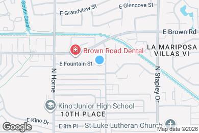 Map image of the property - 951 E Fountain St
