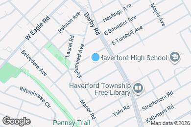 Map image of the property - 20 W Marthart Ave