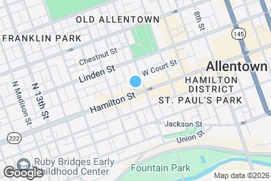 Map image of the property - 1017 Hamilton St, Fl 1