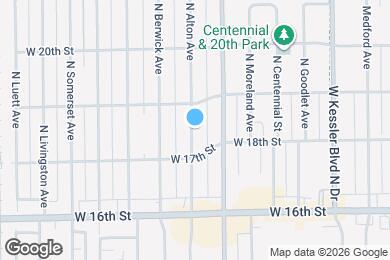 Map image of the property - 1731 N Alton Ave