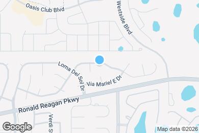 Map image of the property - 733 Via Bianca Dr