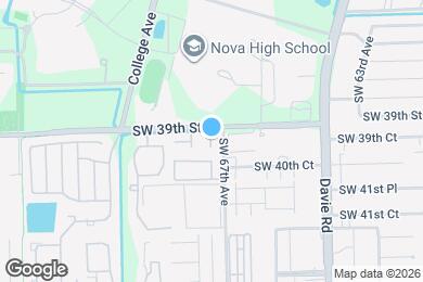 Map image of the property - 3924 SW 67th Ter