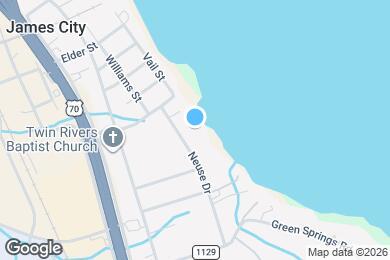 Map image of the property - 810 Neuse Dr