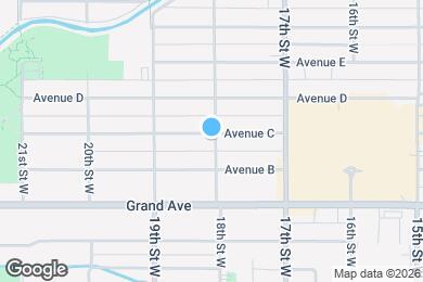 Map image of the property - 1522 18th St W