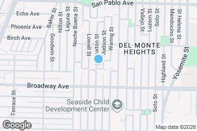 Map image of the property - 1652 Luxton St