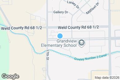Map image of the property - 1689 Grand Ave