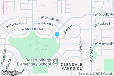 Map image of the property - 6512 N 85th Ave