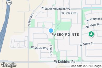 Map image of the property - 8738 S 57th Dr