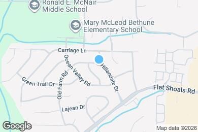 Map image of the property - 6033 Hillandale Dr