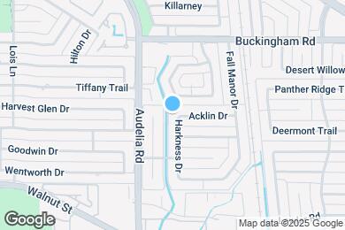 Map image of the property - 13227 Harkness Dr