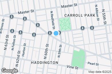 Map image of the property - 5923 Haverford Ave