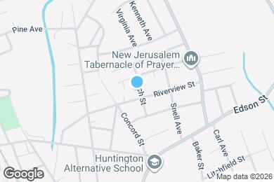 Map image of the property - 36 Beach St