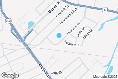 Map image of the property - 1211 Wamajo Dr