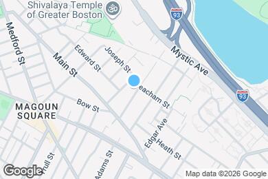 Map image of the property - 46 Fremont St