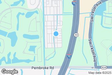 Map image of the property - 1323 SW 147th Ave