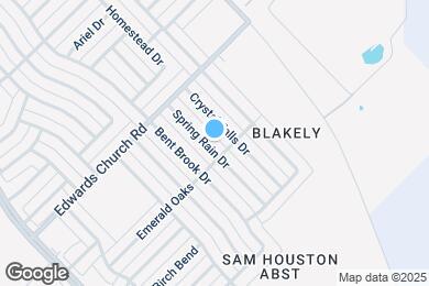 Map image of the property - 2616 Spring Rain Dr