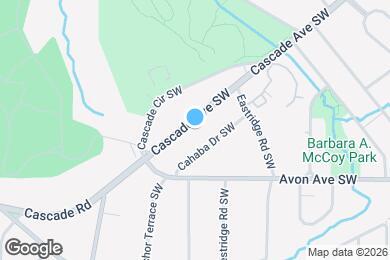 Map image of the property - 1128 Cascade Rd