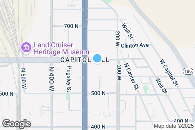 Map image of the property - 253 W 600 N