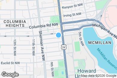 Map image of the property - 720 Gresham Pl NW