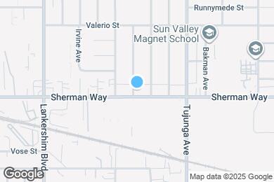 Map image of the property - 11487 Sherman Way