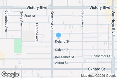 Map image of the property - 14831 Delano St