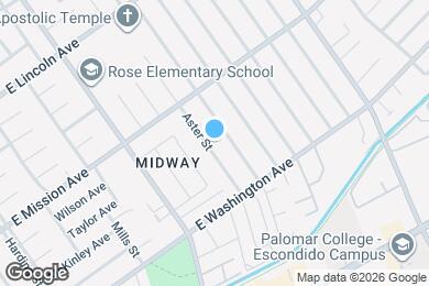 Map image of the property - 704 Aster St