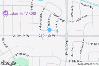 Map image of the property - 20941 Independence Ave