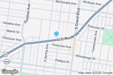 Map image of the property - 3563 Giles Ave