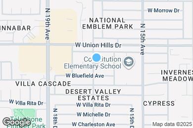 Map image of the property - 18401 N 17th Ave