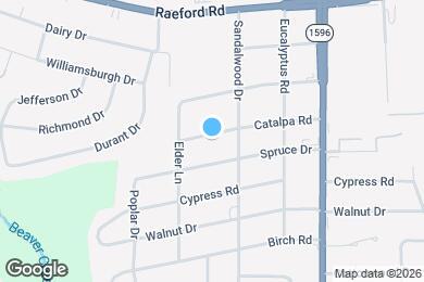 Map image of the property - 5209 Catalpa Rd