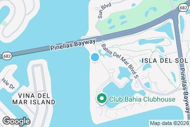 Map image of the property - 5901 Bahia Del Mar Cir N