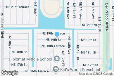 Map image of the property - 1201 NE 19th St