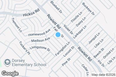 Map image of the property - 6606 Stamps St