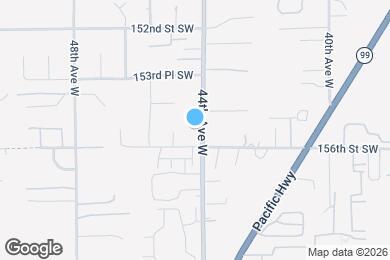 Map image of the property - 15516 44th Ave W