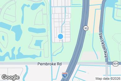 Map image of the property - 1524 SW 147th Ave