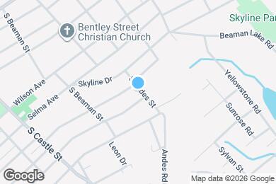 Map image of the property - 911 Andes St