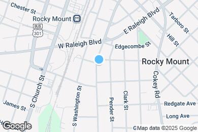 Map image of the property - 603 Arlington St