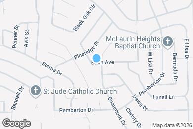 Map image of the property - 509 Bruin Ave