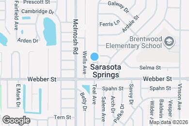 Map image of the property - 2638 Teal Ave