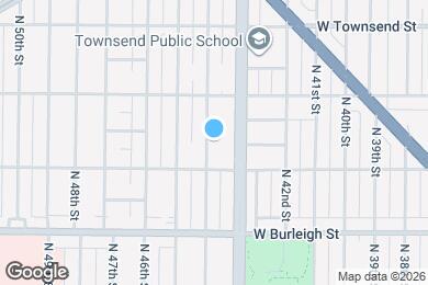 Map image of the property - 3232-3234-3234 N 44th St