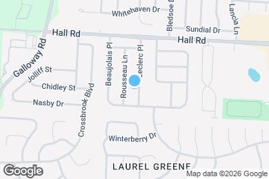 Map image of the property - 1097 Leclerc Pl