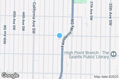 Map image of the property - 5909 40th Ave SW