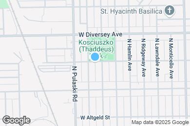 Map image of the property - 3925 W Schubert Ave