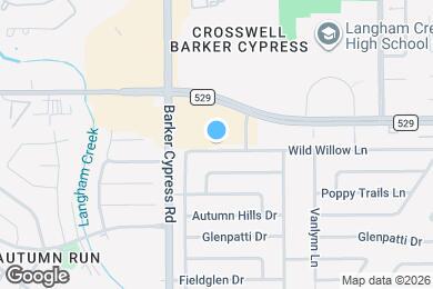 Map image of the property - 17822 Wild Willow Ln